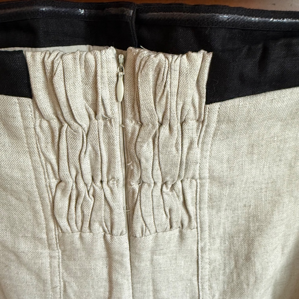 DISSH Luxury Linen Long Strapless Maxi Dress - Picture 10 of 15